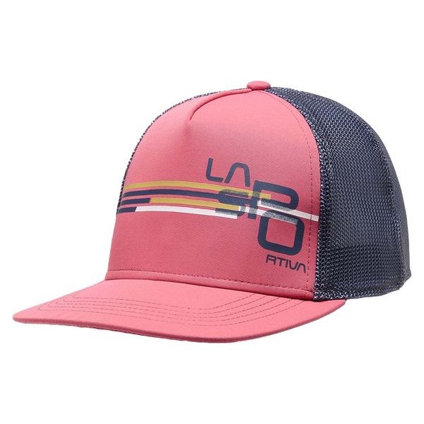 Stripe Cube Hat Rosebay/Onyx