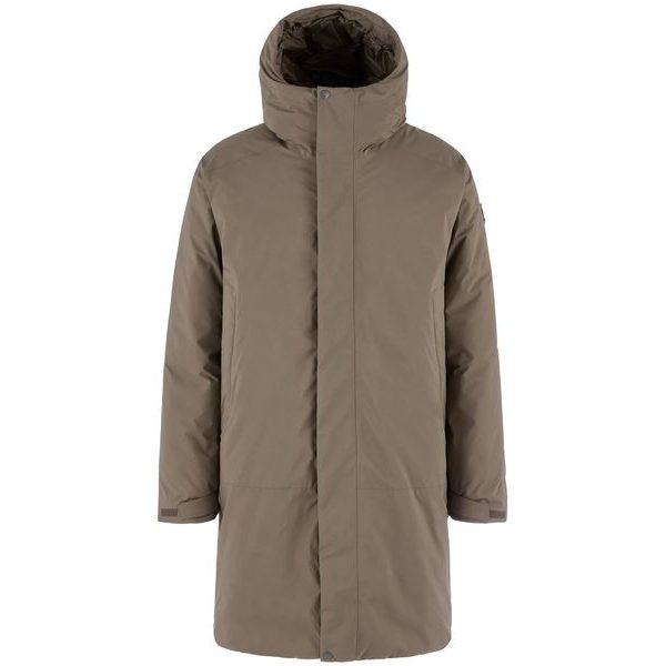 Övik GTX Padded Parka M Suede Brown