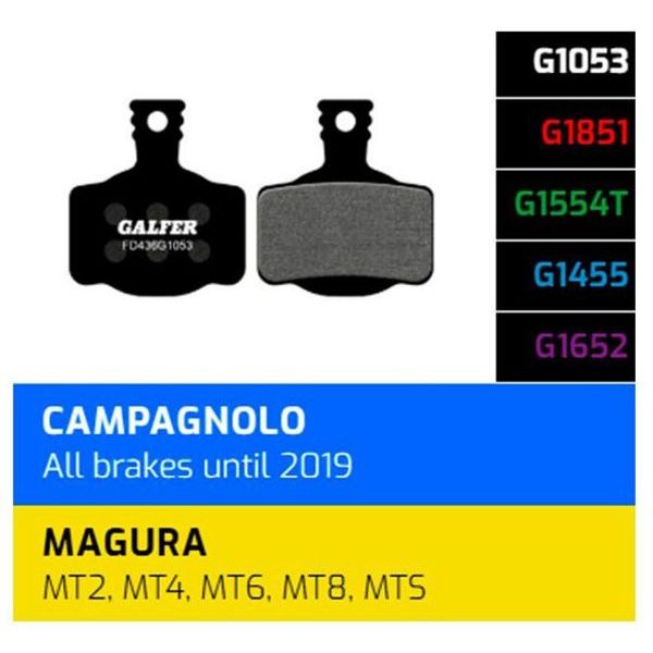 Galfer FD436 - Magura, Campagnolo (Směs: PRO)
