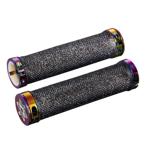 Diamond Kush - Black w/ Oil Slick Rings