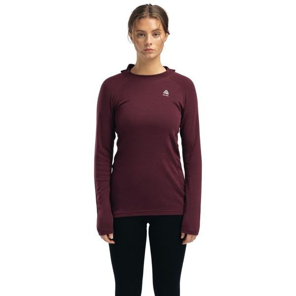 WarmWool Hoodsweater W's Fig