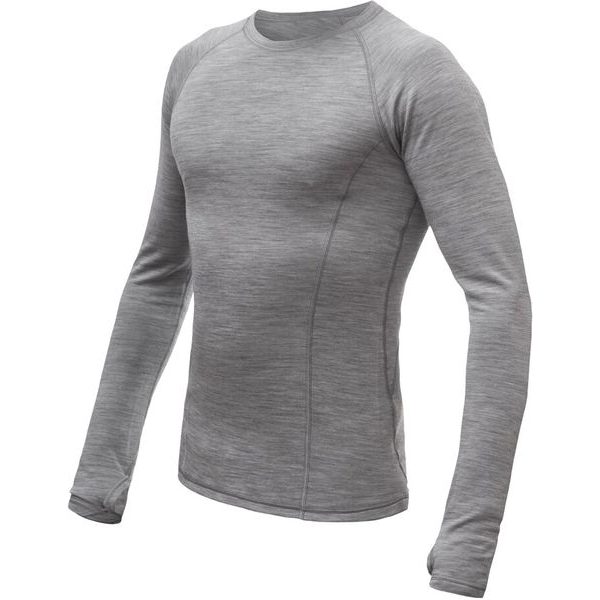 MERINO BOLD pánské triko dl.rukáv gray