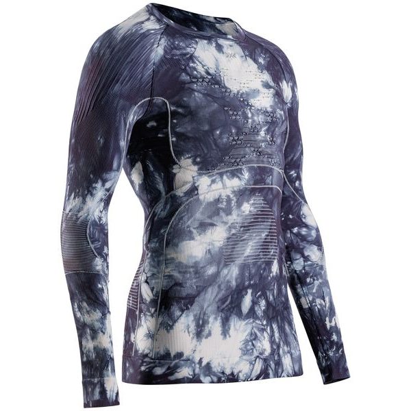 ENERGY ACCUMULATOR WILD SHIRT LS TieDye X Black/X White