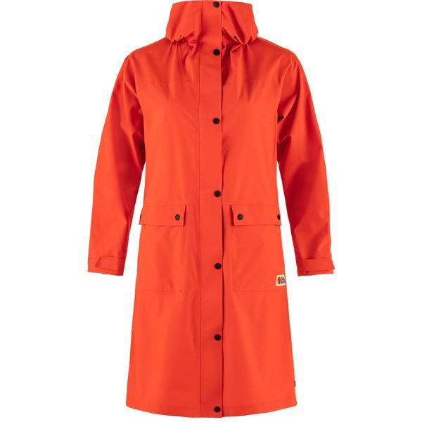 Vardag Rain Parka W Flame Orange