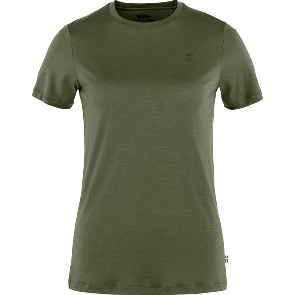 Abisko Wool SS W Laurel Green
