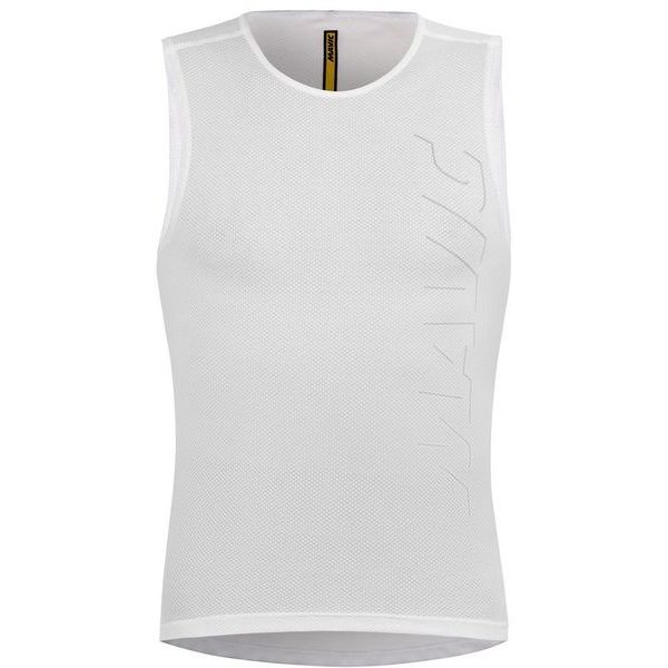 SLEEVELESS BASE LAYER HOT RIDE +SL WHITE