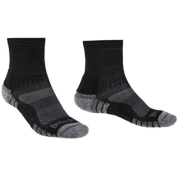 Hike LW MP 3/4 Crew, black/silver