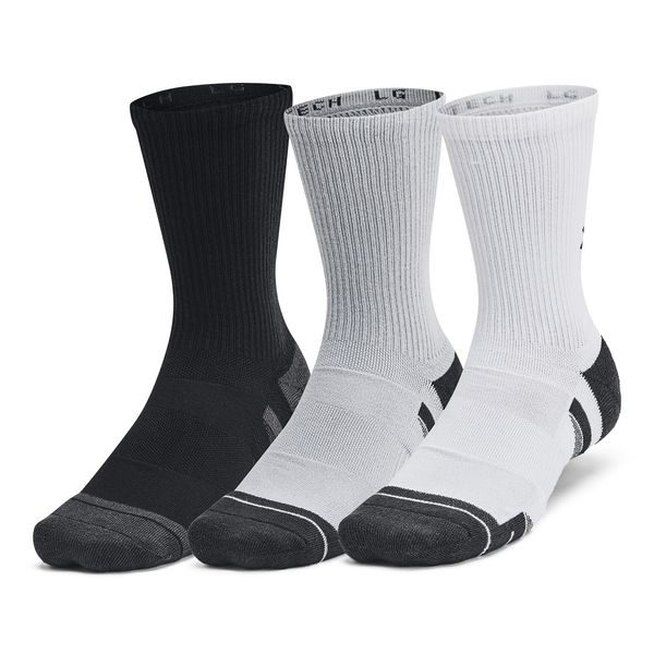 Unisex UA Perf Tech 6pk Crew-GRY