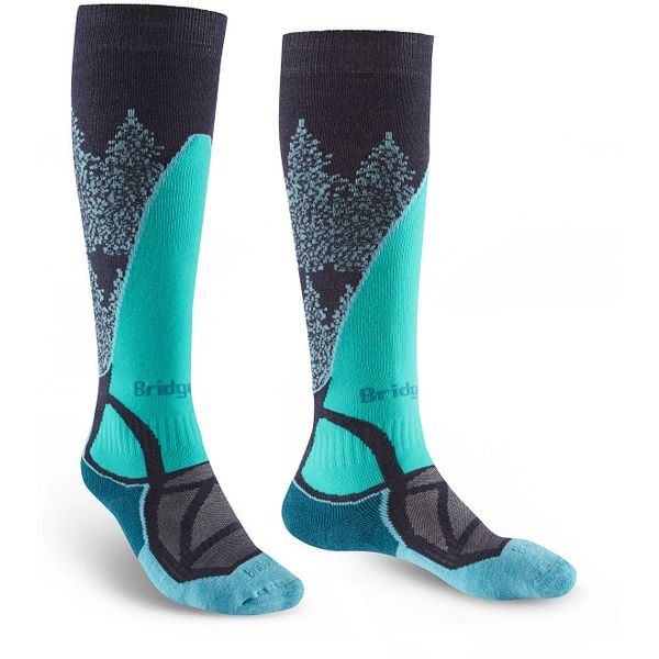 Ski Midweight Women's dark denim/aqua