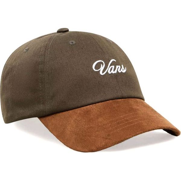 SCRIPT CURVED BILL JOCKEY LODEN GREEN