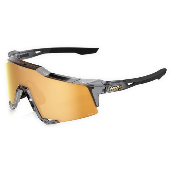 SPEEDCRAFT MLB Polished Translucent Grey - HiPER 24K Gold Mirror Lens