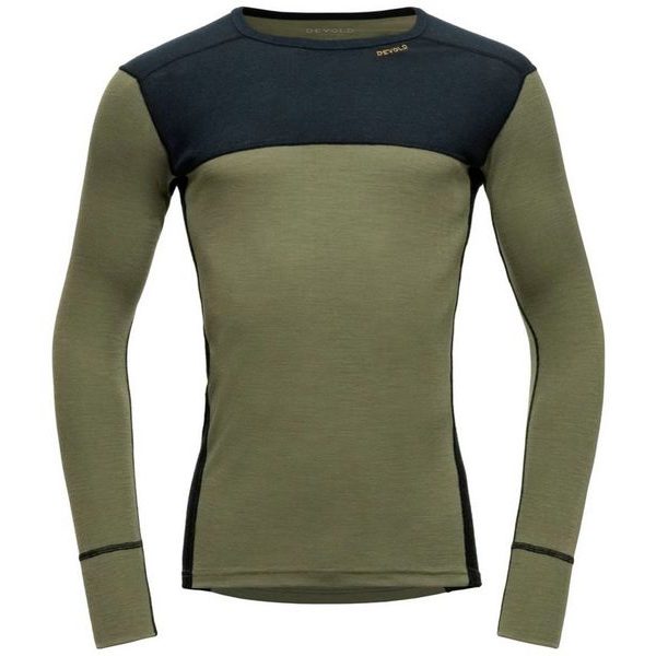 Lauparen Merino 190 Shirt Man, Ink/Lichen/Black