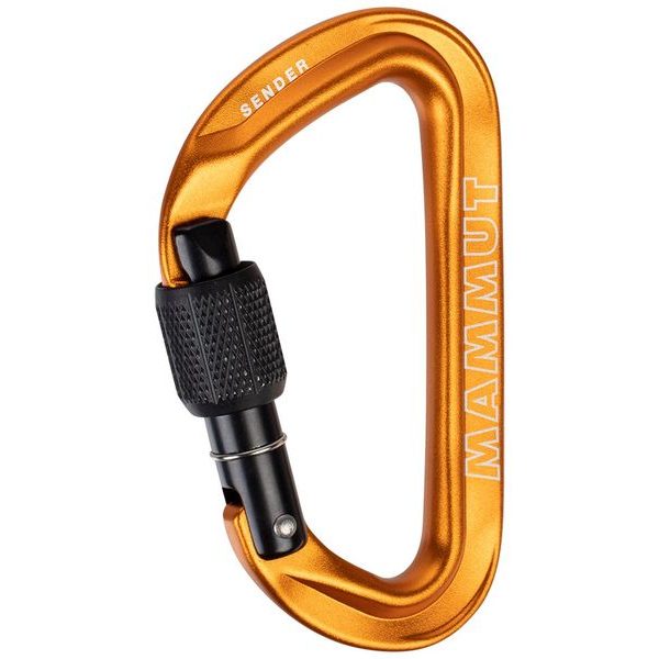 Sender Screwgate Carabiner Gold 1571