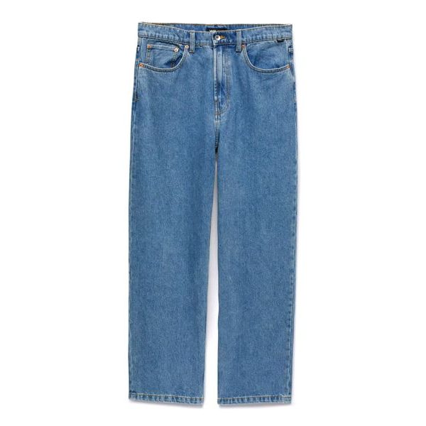 CHECK-5 BAGGY DENIM PAN STONEWASH/BLUE