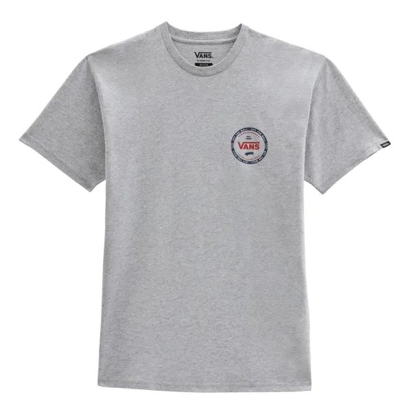 LOGO CHECK SS ATHLETIC, HEATHER
