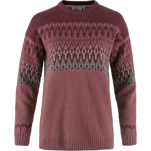 Övik Path Knit W, Mesa Purple-Dark Garnet