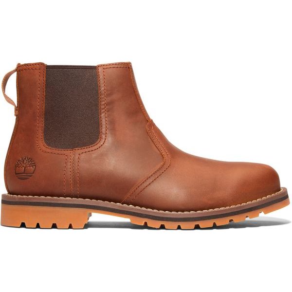 Mid Chelsea Boot Saddle