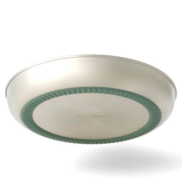 Detour Stainless Steel Plate, Laurel Wreath Green