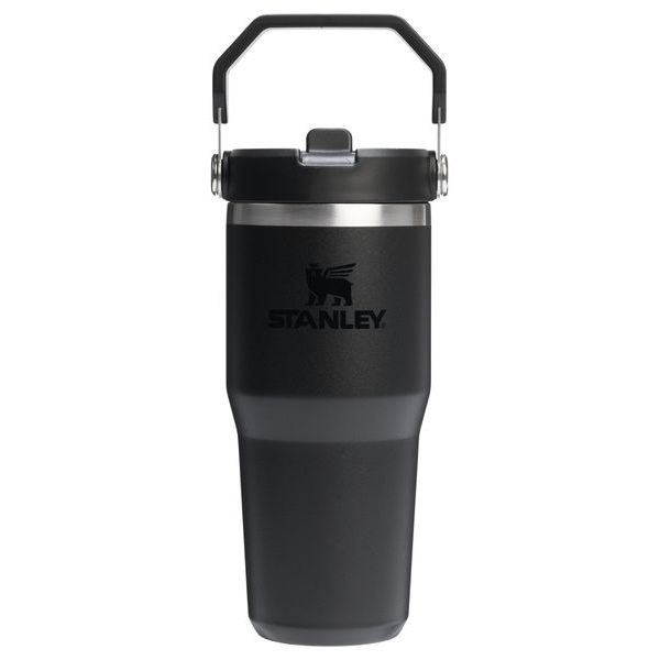 IceFlow™ Flip Straw 2.0 Tumbler 410 ml Black 2.0