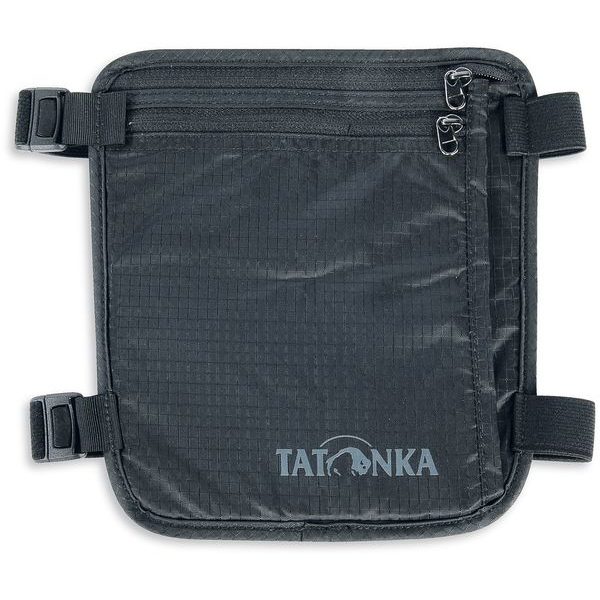 Skin Secret Pocket, black - dokladovka se dvěma popruhy