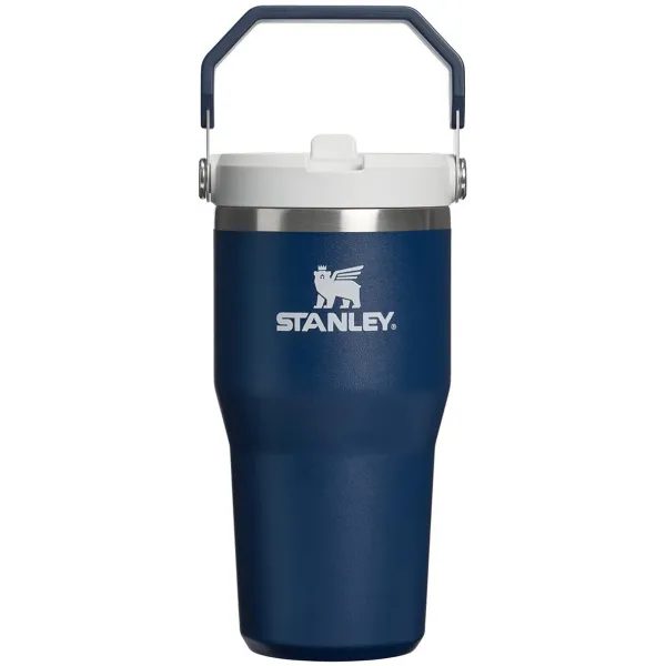 IceFlow™ Flip Straw 2.0 Tumbler 600 ml Dark Navy