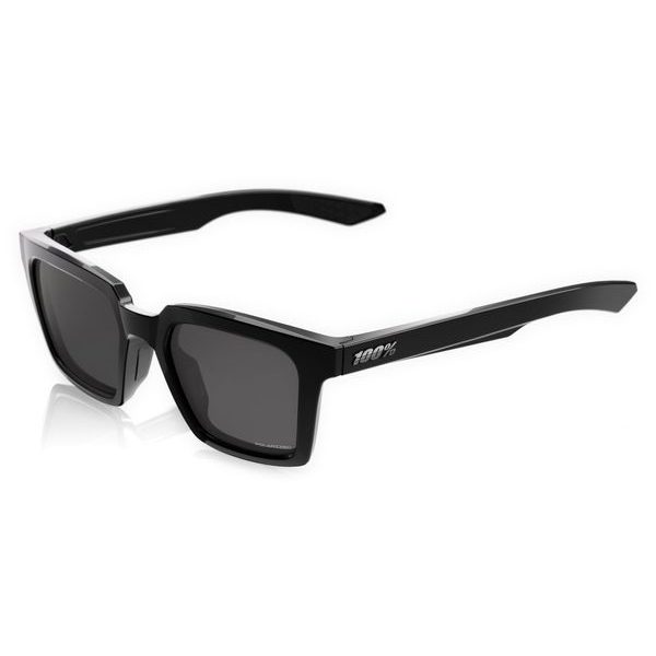 ERBA Polished Black - Grey Polarized  Lens