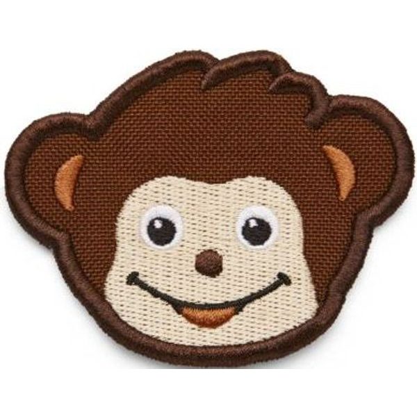 Velcro badge- brown