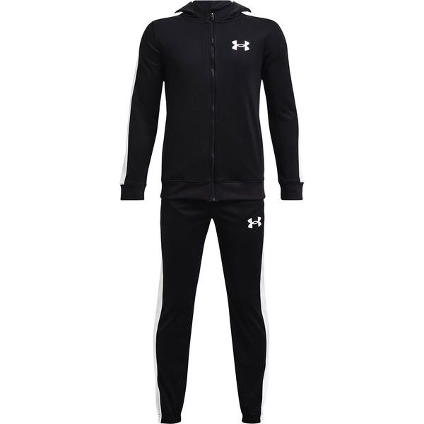 UA Knit Hooded Track Suit-BLK