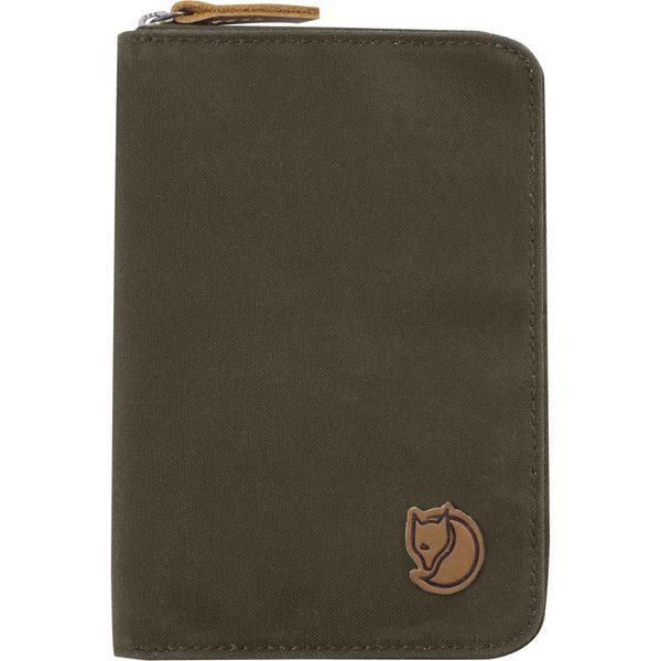 Passport Wallet Dark Olive