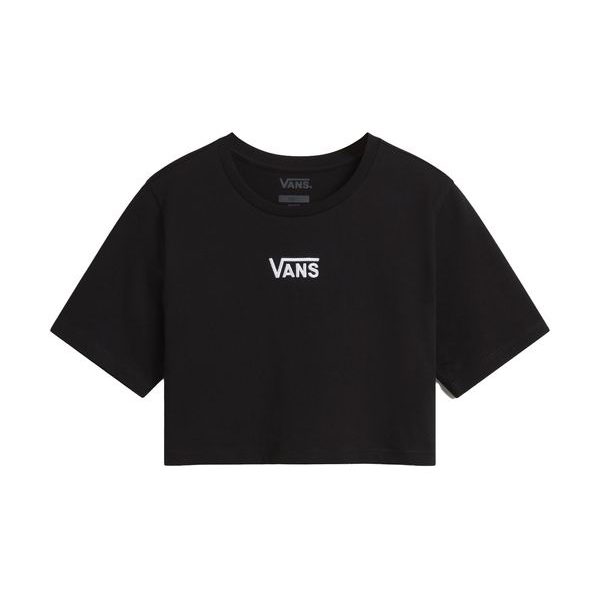Flying V Crew Crop II Black