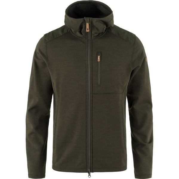 Keb Fleece Hoodie M Deep Forest