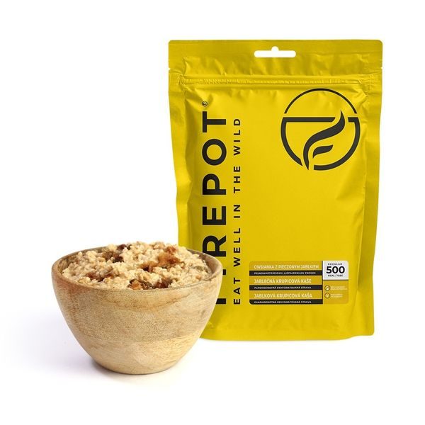 Ovesná kaše s pečeným jablkem REG, 525g/500 kcal