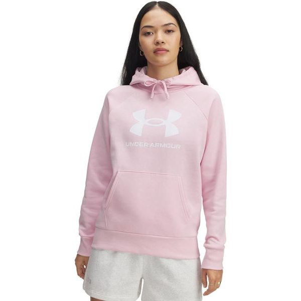UA Rival Fleece Big Logo HD-PNK