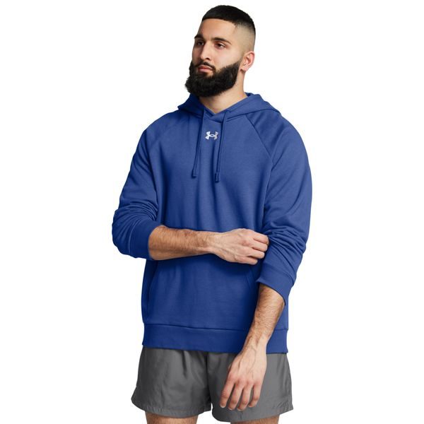 UA Rival Fleece Hoodie-BLU