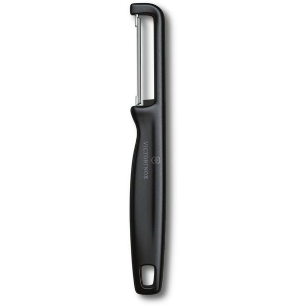 Iota scraper with straight blade black