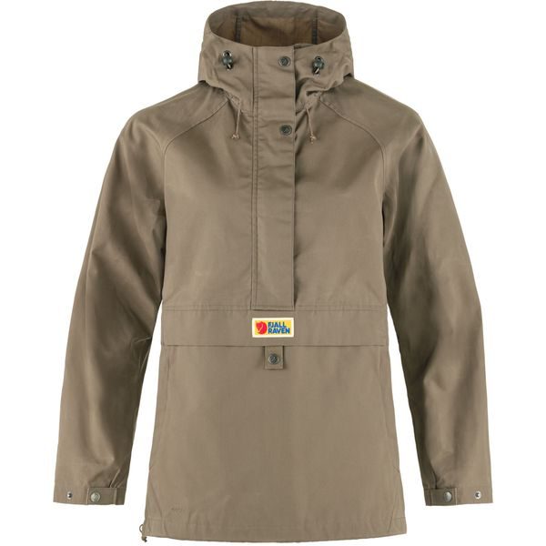 Vardag Anorak W Suede Brown