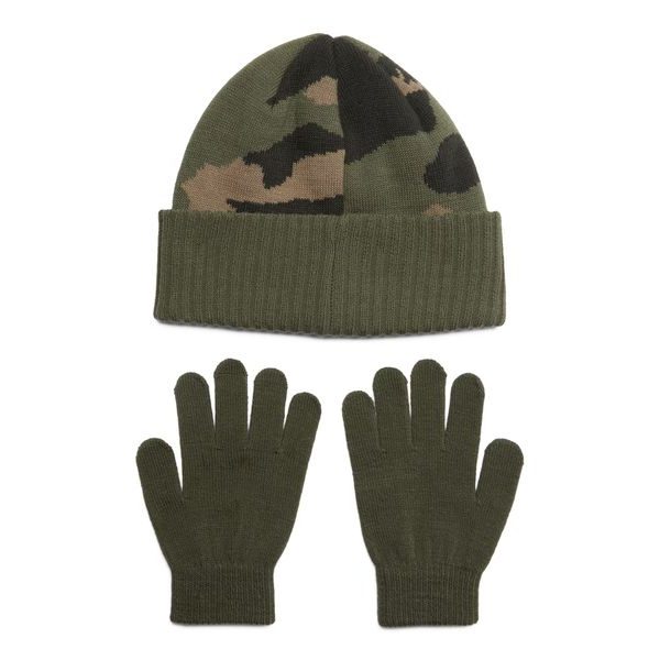 B Beanie/Glove Combo-GRN