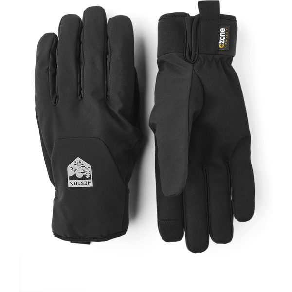 CZone Bike Mistral - 5  finger Svart