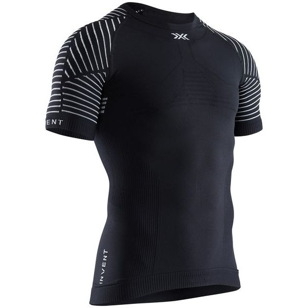INVENT® LT SHIRT RND NECK SH SL MEN Opal Black/Arctic White