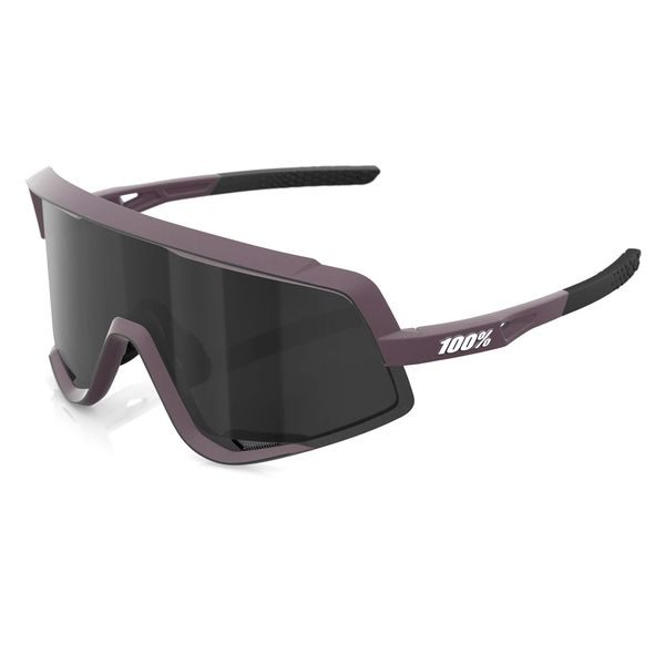 GLENDALE - Soft Tact Deep Purple - Black Mirror Lens