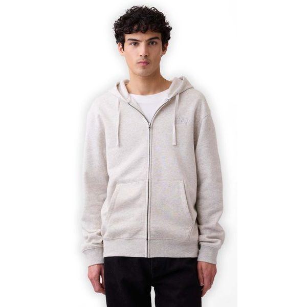 887221-00 Mikina s logem Unisex Šedá