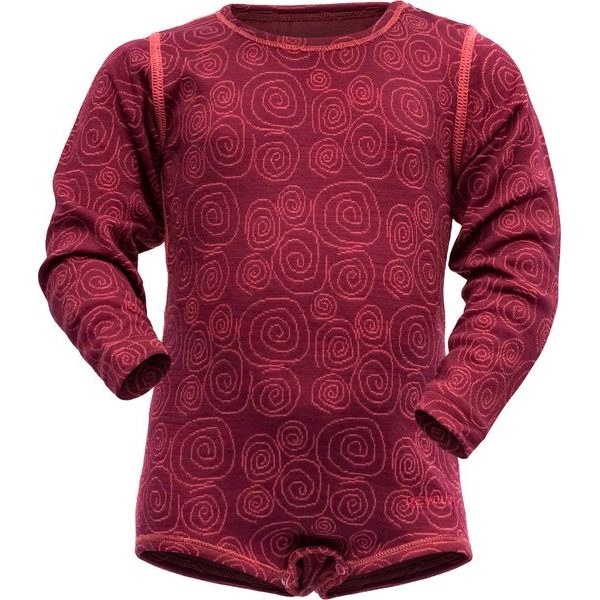 Duo Active Merino Body Baby, Beetroot