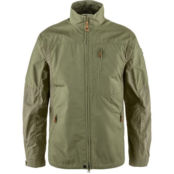Övik Stencollar Jacket M, Green-Light Olive
