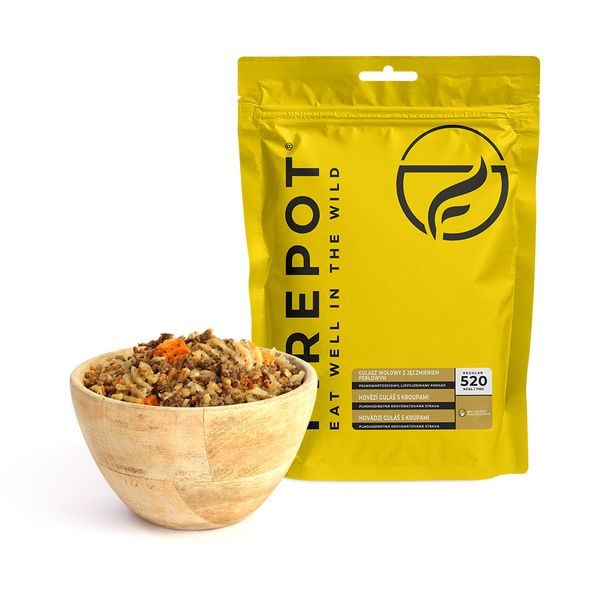 Hovězí guláš s kroupami, 110g