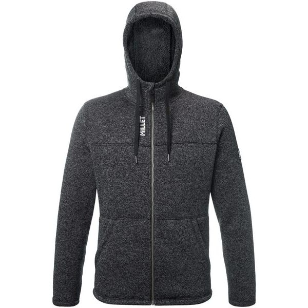CHAMONIX KNITWARM HOODIE M ANTHRACITE GREY NEW