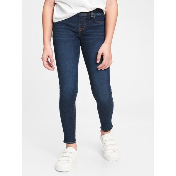 679601-00 Dětské džíny jeggings stretch Tmavě modrá