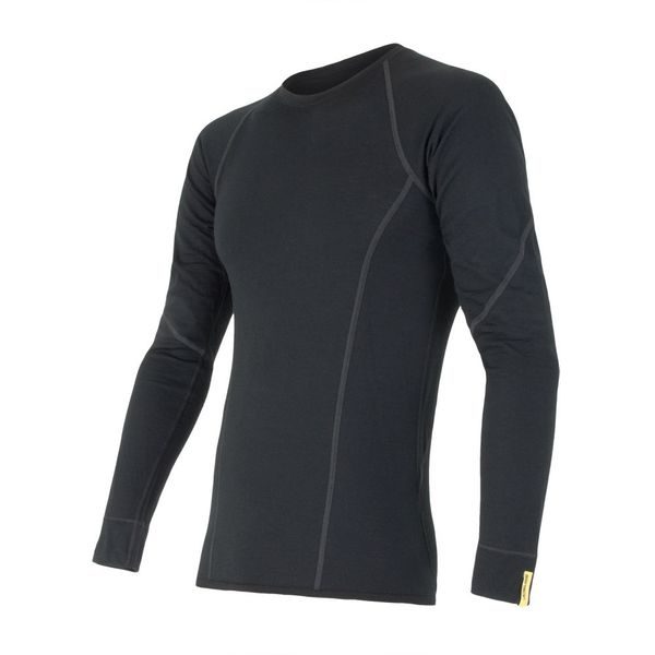 MERINO ACTIVE pánské triko dl.rukáv černá