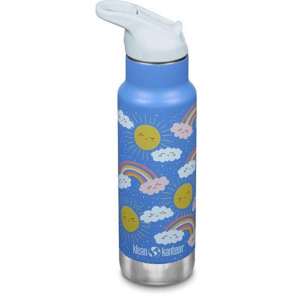 Insulated Kid Classic Narrow 12oz (w/Flip Seal Sport Cap) - rainbows 355 ml