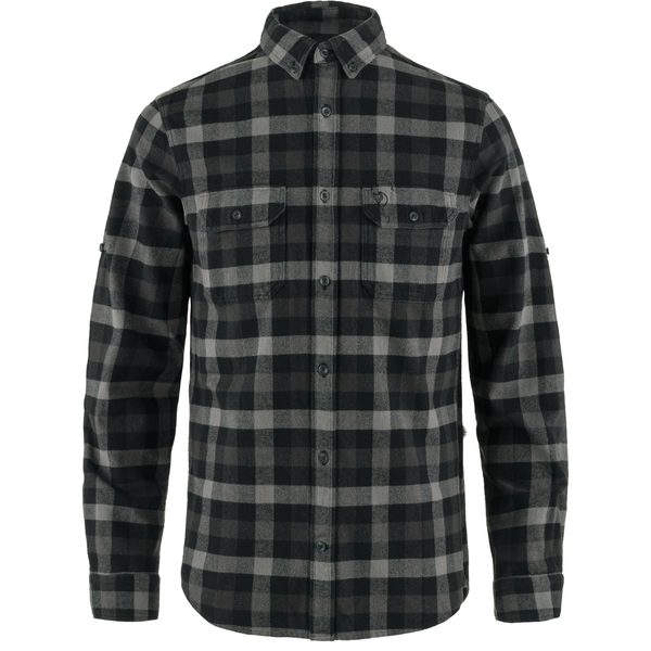 Skog Shirt M Black-Grey
