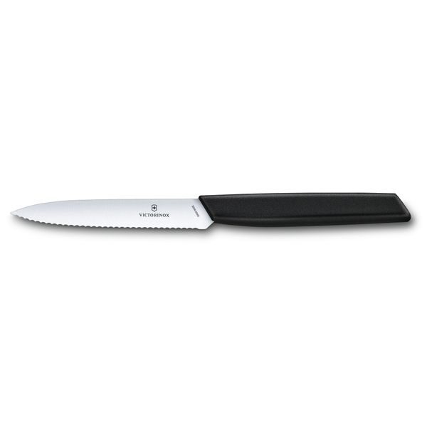 Nakrajovací Swiss Modern, 10 cm, černý